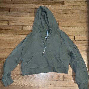Lululemon Scuba Cropped Hoodie